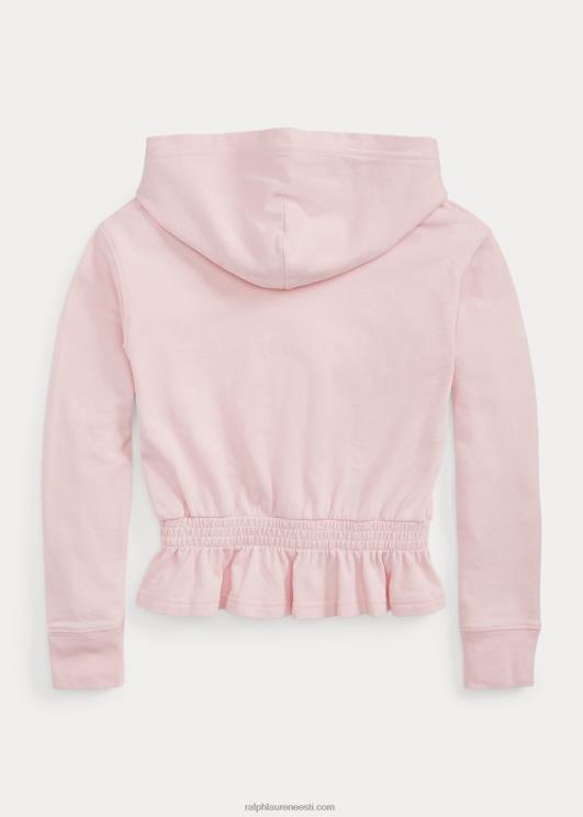 Ralph Lauren lapsed prantsuse froteepeplumi kapuuts PR0V7542 roosa varjund