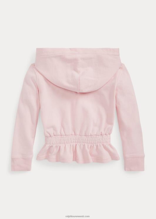 Ralph Lauren lapsed prantsuse froteepeplumi kapuuts PR0V9989 roosa varjund