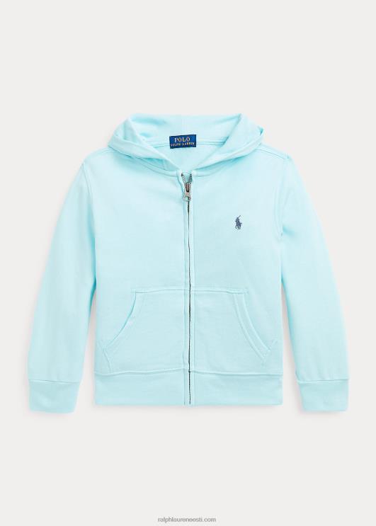 Ralph Lauren lapsed spaa froteest täistõmblukuga kapuuts PR0V5825 saare vesi