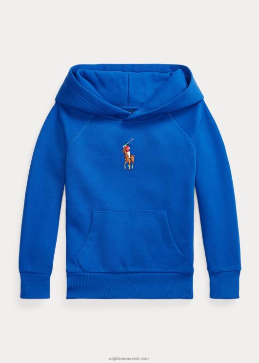 Ralph Lauren lapsed suur poni fliisist kapuuts PR0V7351 uus iiris