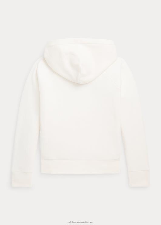 Ralph Lauren lapsed suur poni fliisist kapuuts PR0V7496 tekipesu valge
