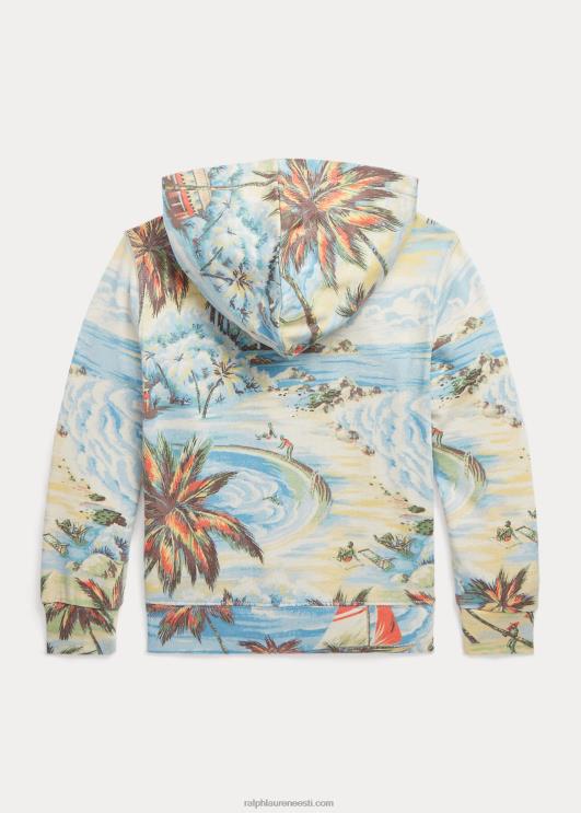 Ralph Lauren lapsed troopilise mustriga spaafrotee täistõmblukuga kapuuts PR0V5756 Hawaii rannabasaar