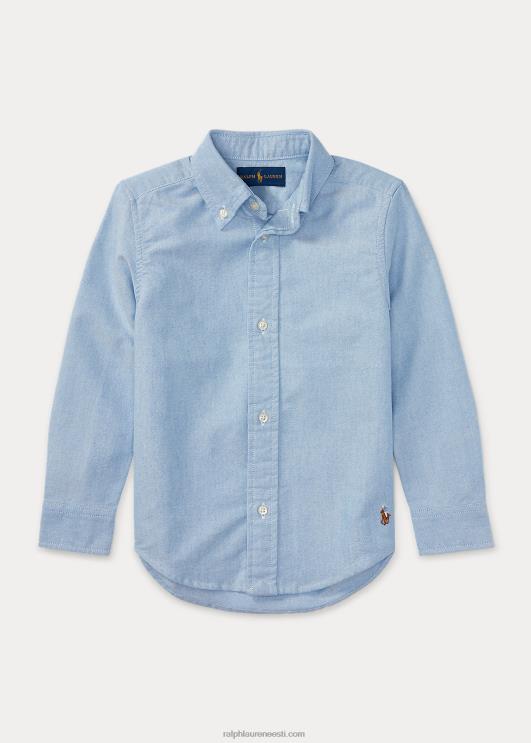 Ralph Lauren lapsed blake puuvillane oxfordi vormisärk PR0V5960 bsr sinine