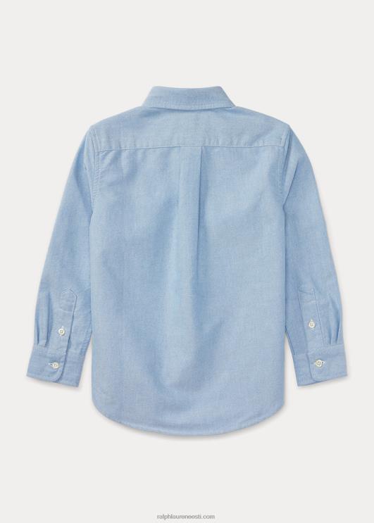 Ralph Lauren lapsed blake puuvillane oxfordi vormisärk PR0V5960 bsr sinine