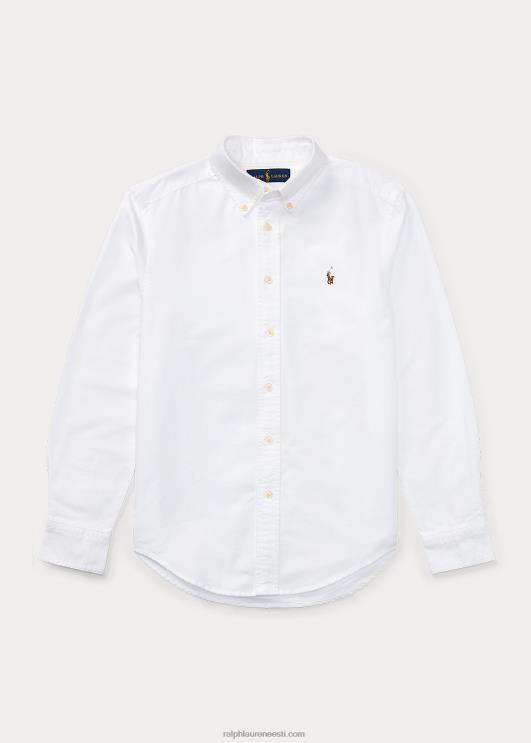 Ralph Lauren lapsed ikooniline Oxfordi särk PR0V6066 valge