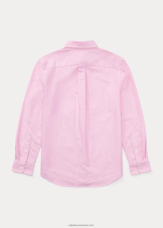 Ralph Lauren lapsed ikooniline Oxfordi särk PR0V6067 uus roos
