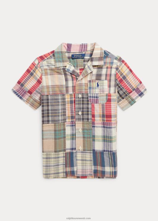 Ralph Lauren lapsed lapiline puuvillane madrase laagrisärk PR0V9760 lapitöö