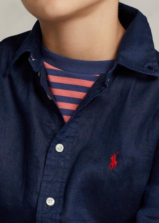 Ralph Lauren lapsed linane särk PR0V5639 Newporti merevägi