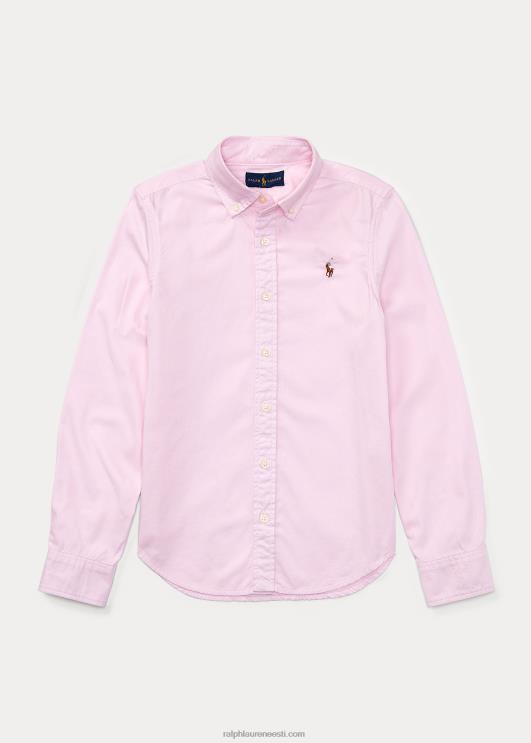 Ralph Lauren lapsed puuvillane oxfordi särk PR0V7249 deko roosa