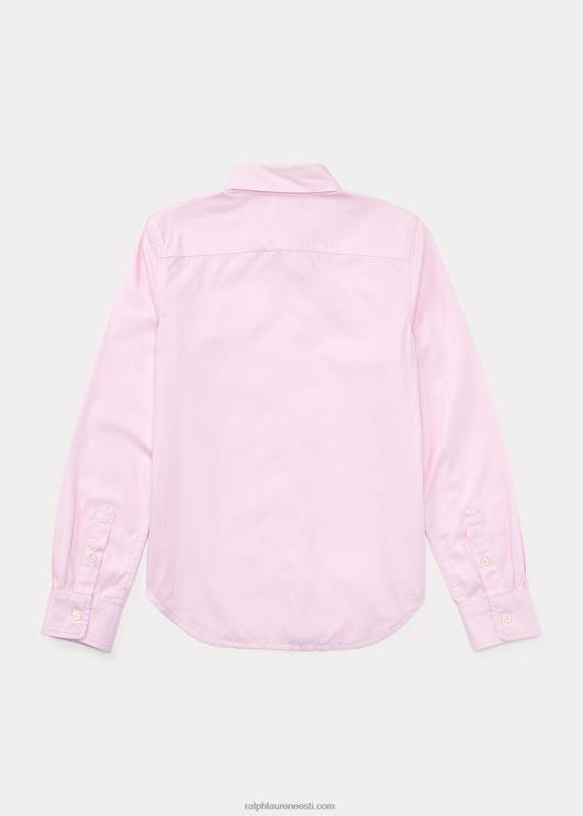 Ralph Lauren lapsed puuvillane oxfordi särk PR0V7249 deko roosa