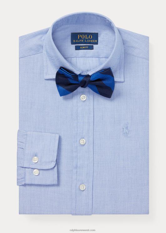 Ralph Lauren lapsed regent slim fit puuvillane kleit särk PR0V6076 sinine