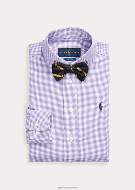 Ralph Lauren lapsed slim fit hõlmikpuuvillane kleit särk PR0V5807 lavendel multi