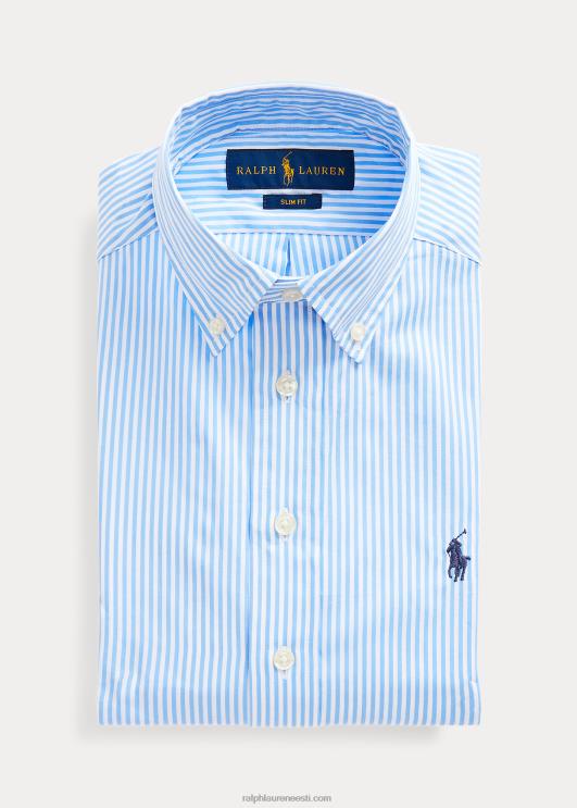 Ralph Lauren lapsed slim fit triibuline puuvillane kleit särk PR0V9856 sinine multi