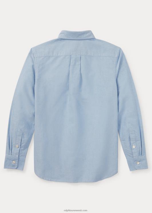 Ralph Lauren lapsed suur poni puuvillane oxfordi särk PR0V6307 sinine