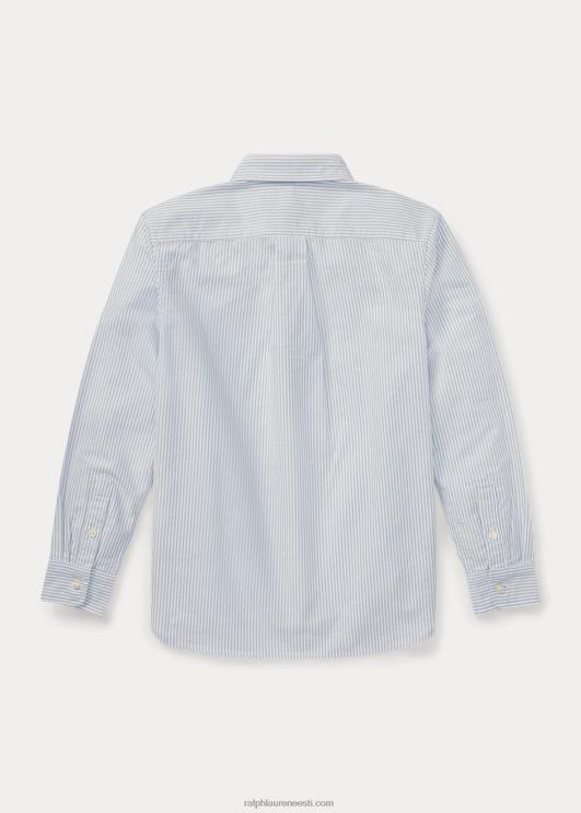 Ralph Lauren lapsed suure poni triibuline oxfordi särk PR0V6308 sinine/valge triip