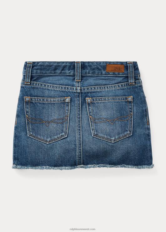 Ralph Lauren lapsed kulunud puuvillane teksaseelik PR0V6727 pallid pesta