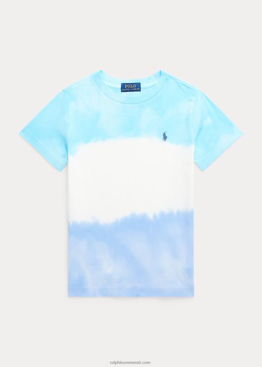 Ralph Lauren lapsed lipsuga puuvillane trikoo graafiline tee PR0V5743 saare vesi lipsuvärv