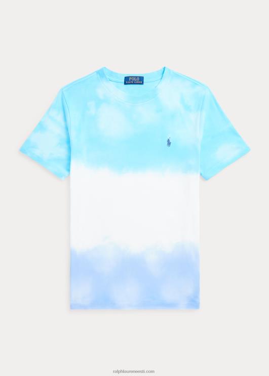 Ralph Lauren lapsed lipsuga puuvillane trikoo graafiline tee PR0V6099 saare vesi lipsuvärv