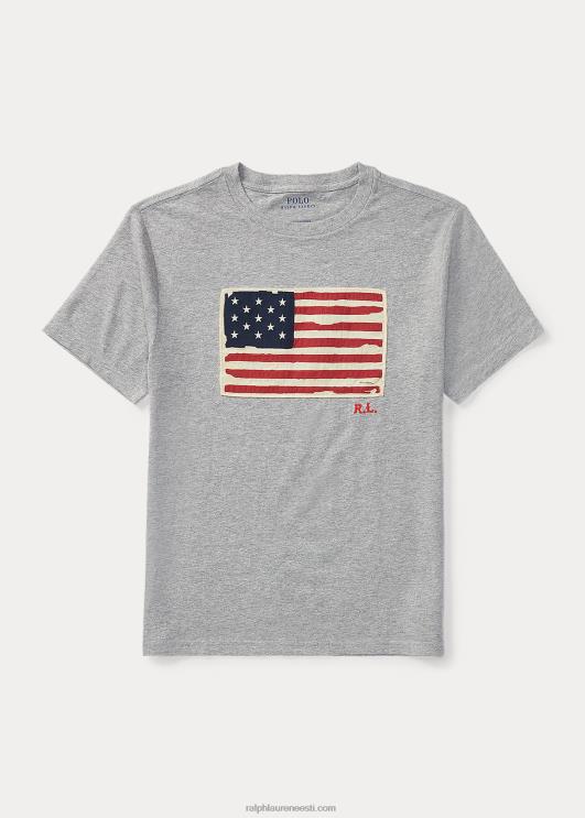 Ralph Lauren lapsed lipuline puuvillane trikoosärk PR0V5911 ja üle kanarbiku