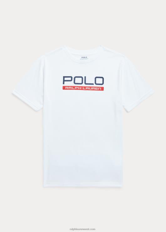 Ralph Lauren lapsed logo performance jersey tee PR0V6146 keraamiline valge
