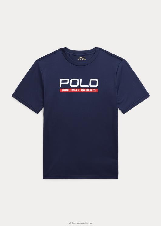 Ralph Lauren lapsed logo performance jersey tee PR0V6147 rafineeritud merevägi
