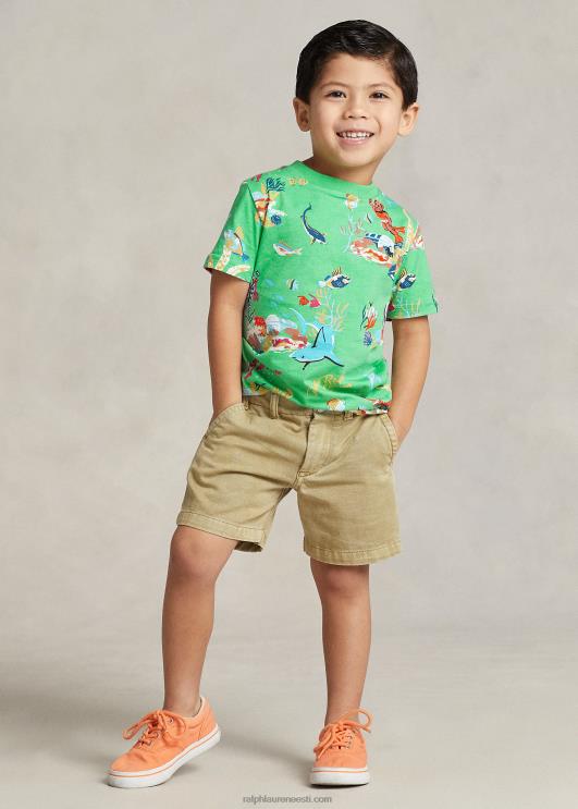 Ralph Lauren lapsed polo karu puuvillane trikoo särk PR0V5654 bearwaii klassikaline kelly