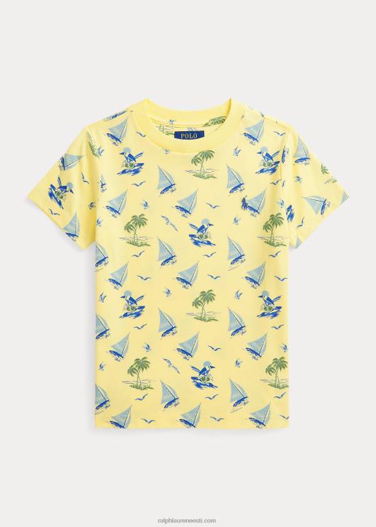 Ralph Lauren lapsed polo karu puuvillane trikoo särk PR0V5753 bristoli kollane