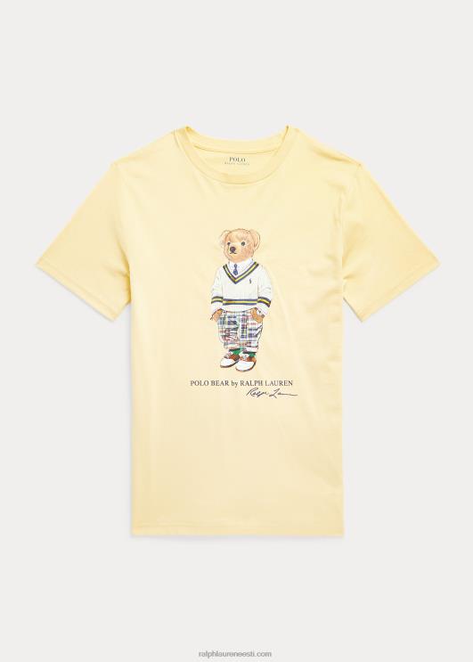 Ralph Lauren lapsed polo karu puuvillane trikoo särk PR0V5979 impeerium kollane