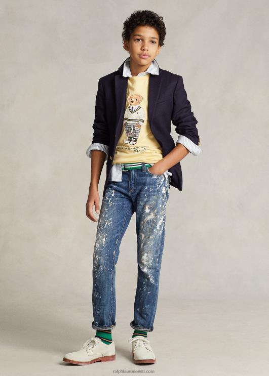 Ralph Lauren lapsed polo karu puuvillane trikoo särk PR0V5979 impeerium kollane