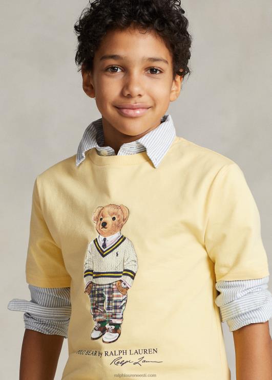 Ralph Lauren lapsed polo karu puuvillane trikoo särk PR0V5979 impeerium kollane