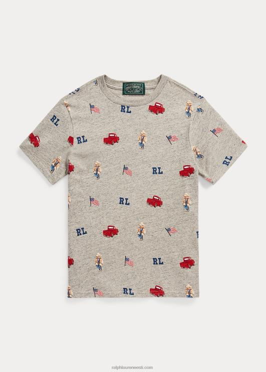 Ralph Lauren lapsed polo karu puuvillane trikoo särk PR0V6002 loft kanarbik