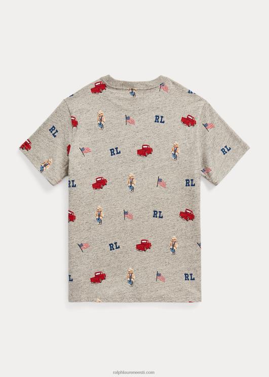 Ralph Lauren lapsed polo karu puuvillane trikoo särk PR0V6002 loft kanarbik