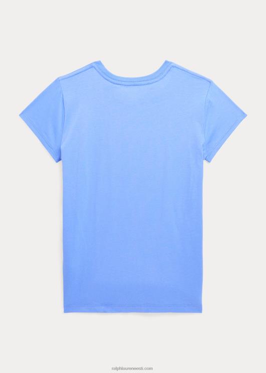 Ralph Lauren lapsed purjekas puuvillane trikoo särk PR0V7147 sadamasaar sinine
