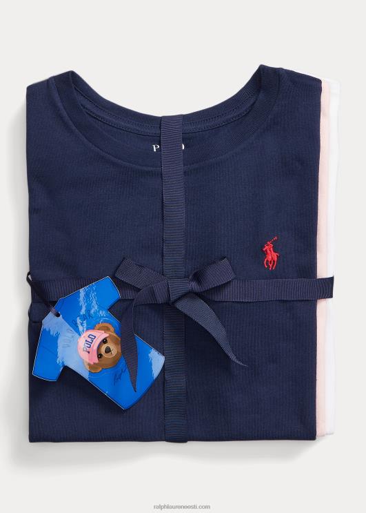 Ralph Lauren lapsed puuvillane jersey tee 3-pakk PR0V7567 põhiasjad 1