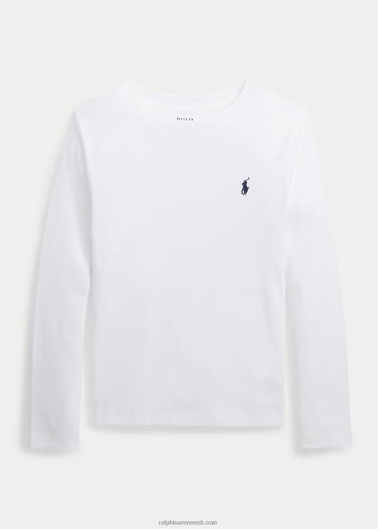 Ralph Lauren lapsed puuvillane trikoo särk PR0V6899 valge