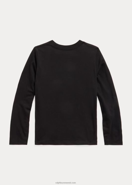 Ralph Lauren lapsed puuvillane trikoo särk PR0V6900 must