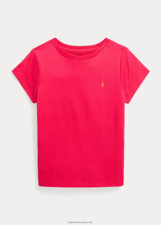 Ralph Lauren lapsed puuvillane trikoo särk PR0V6902 särtsakas roosa