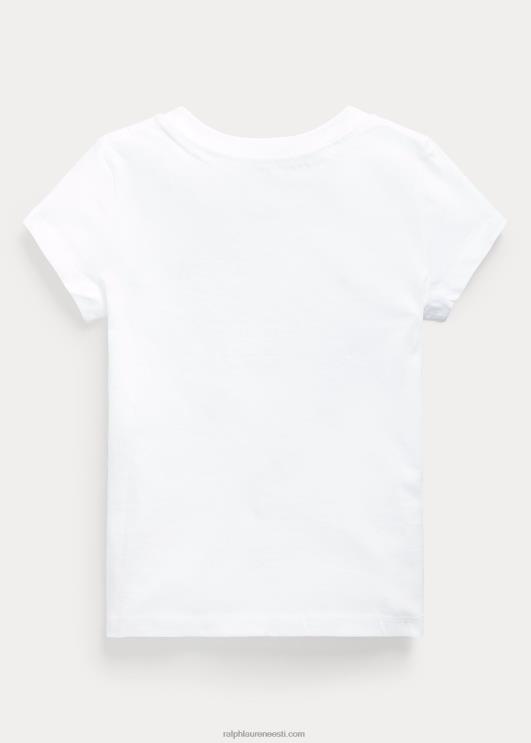 Ralph Lauren lapsed puuvillane trikoo särk PR0V6903 valge