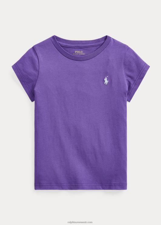 Ralph Lauren lapsed puuvillane trikoo särk PR0V6911 lips lilla