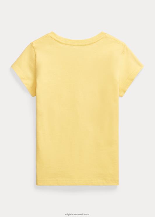Ralph Lauren lapsed puuvillane trikoo särk PR0V6913 maisi kollane