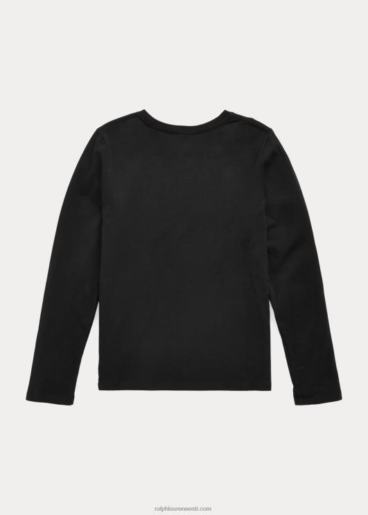 Ralph Lauren lapsed puuvillane trikoo särk PR0V7215 must