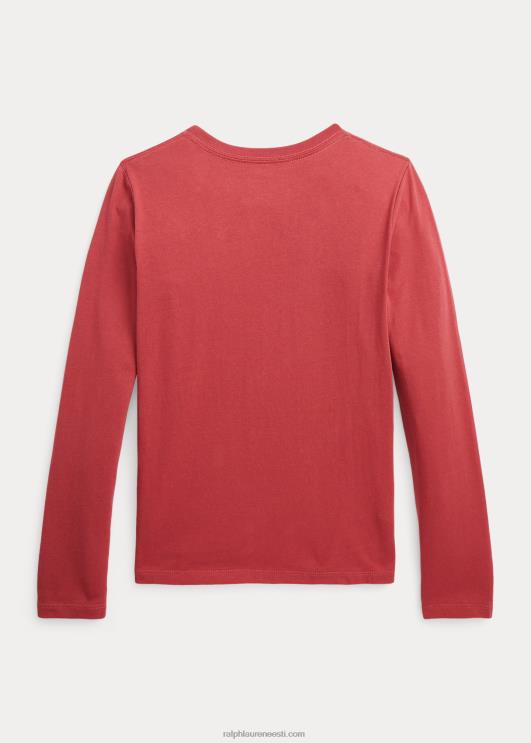 Ralph Lauren lapsed puuvillane trikoo särk PR0V7218 tšillipipar