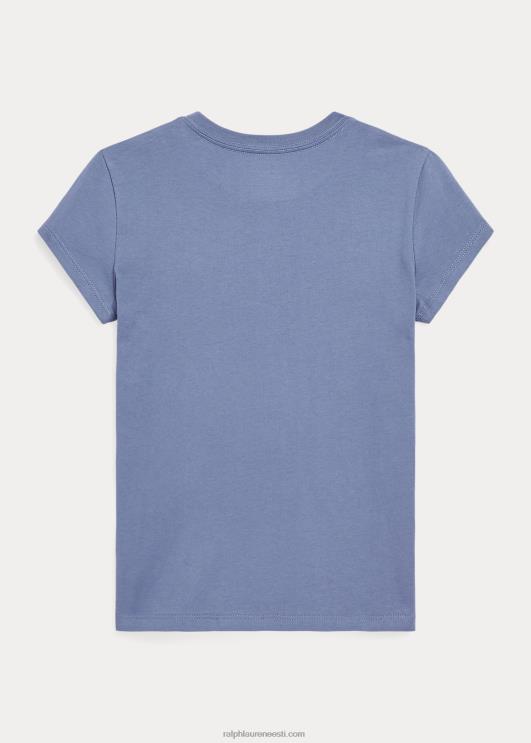 Ralph Lauren lapsed puuvillane trikoo särk PR0V7228 kapri sinine
