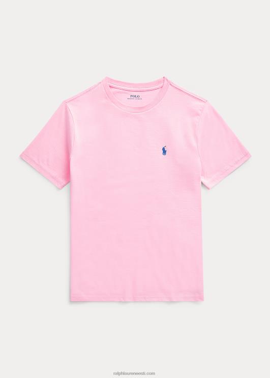 Ralph Lauren lapsed puuvillast jersey crewneck t-särk PR0V6275 karmeli roosa