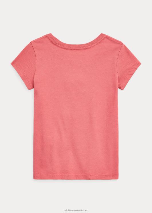 Ralph Lauren lapsed puuvillast trikoo graafiline tee PR0V6820 adirondacki mari