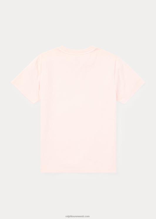 Ralph Lauren lapsed roosa poni live love tee PR0V6304