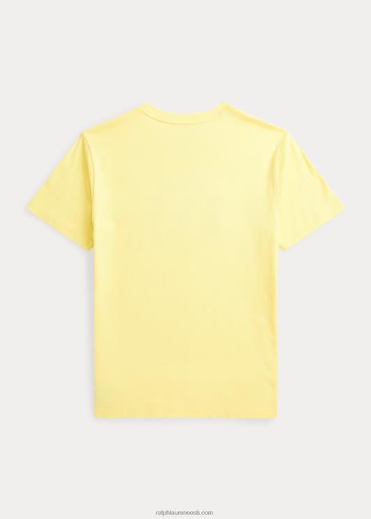 Ralph Lauren lapsed suure poni logoga puuvillane trikoosärk PR0V6093 bristoli kollane