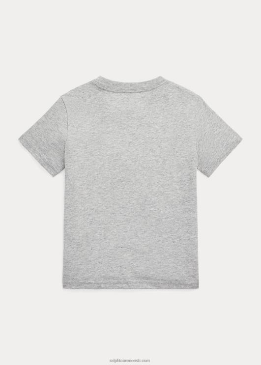 Ralph Lauren lapsed suure poni logoga puuvillane trikoosärk PR0V6458 ja üle kanarbiku