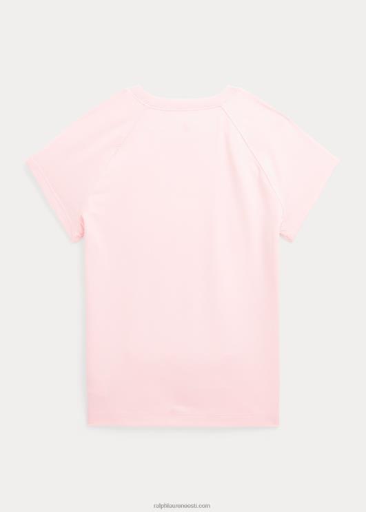 Ralph Lauren lapsed veniv trikoo särk PR0V7603 akaatsia roosa