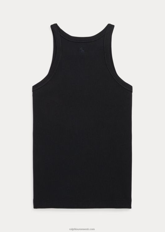 Ralph Lauren lapsed soonikuga puuvillasegu topp PR0V7500 must